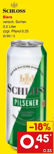 Netto Marken-Discount SCHLOSS Biere Angebot