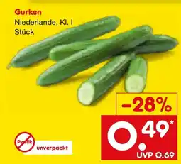 Netto Marken-Discount Gurken Angebot