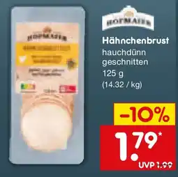 Netto Marken-Discount Hofmaier Hähnchenbrust Angebot
