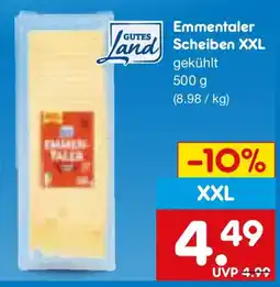 Netto Marken-Discount GUTES Land Emmentaler Scheiben XXL Angebot