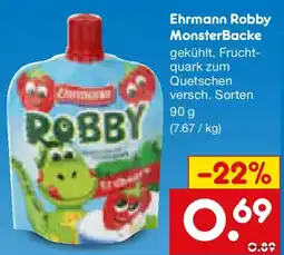 Netto Marken-Discount Ehrmann Robby MonsterBacke Angebot