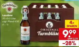 Netto Marken-Discount Turmbläser Landbier Angebot