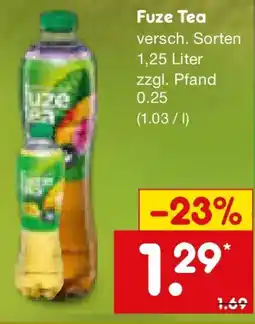 Netto Marken-Discount Fuze Tea Angebot