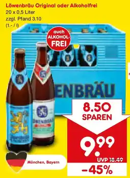 Netto Marken-Discount Löwenbräu Original oder Alkoholfrei Angebot