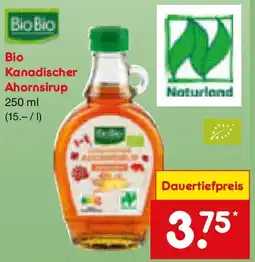 Netto Marken-Discount Bio Bio Bio Kanadischer Ahornsirup Angebot