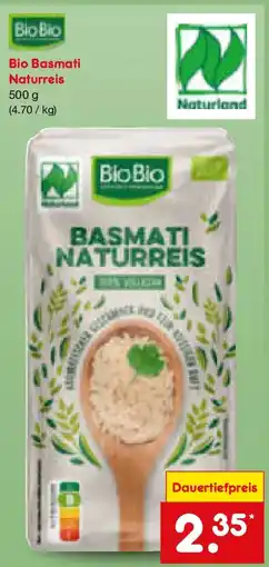 Netto Marken-Discount Bio Bio Bio Basmati Naturreis Angebot