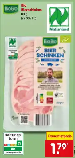 Netto Marken-Discount BioBio Bio Bierschinken Angebot