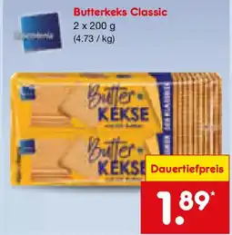 Netto Marken-Discount Biscoteria Butterkeks Classic Angebot