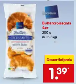 Netto Marken-Discount Biscoteria Buttercroissants Angebot
