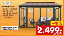 Netto Marken-Discount JUSKYS Wintergarten Angebot