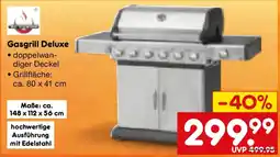Netto Marken-Discount El Fuego Gasgrill Deluxe Angebot