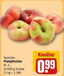 REWE Plattpfirsiche Angebot