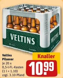 REWE Veltins Pilsener Angebot