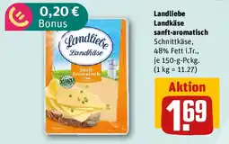 REWE Landliebe Landkäse sanft-aromatisch Angebot