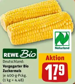REWE Vorgegarter Bio Zuckermais Angebot