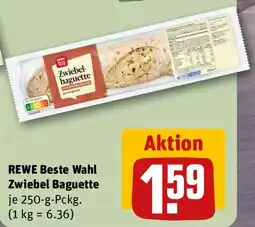 REWE REWE Beste Wahl Zwiebel Baguette Angebot