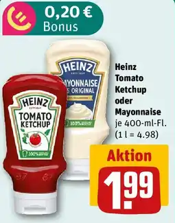 REWE Heinz Tomato Ketchup oder Mayonnaise Angebot