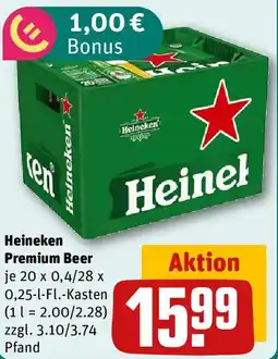 REWE Heineken Premium Beer Angebot