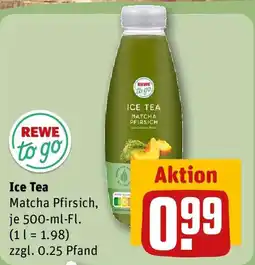 REWE REWE to go Ice Tea Angebot