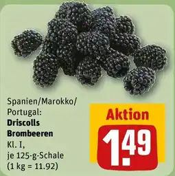 REWE Driscolls Brombeeren Angebot