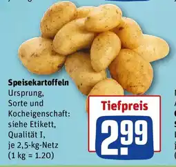 REWE Speisekartoffeln Angebot