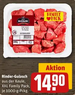 REWE Rinder-Gulasch Angebot