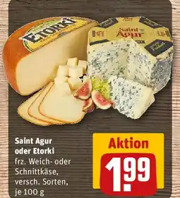 REWE Saint Agur oder Etorki Angebot