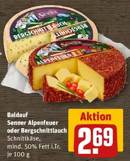 REWE Baldauf Senner Alpenfeuer oder Bergschnittlauch Angebot