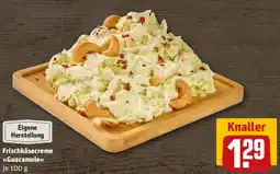 REWE Eigene Herstellung Frischkäsecreme Guacamole Angebot