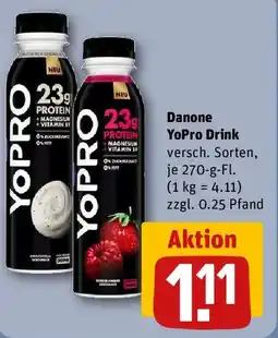 REWE Danone YoPro Drink Angebot