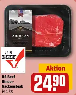 REWE US Beef Rinder Nackensteak Angebot