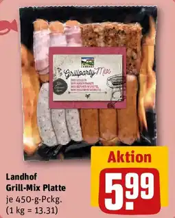 REWE Landhof Grill-Mix Platte Angebot