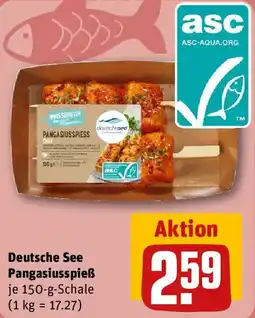 REWE Deutsche See Pangasiusspieß Angebot