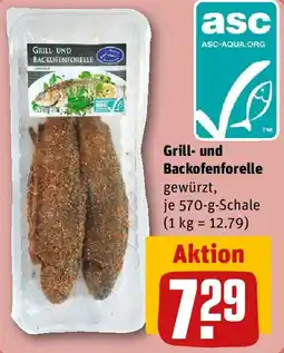 REWE Grill- und Backofenforelle Angebot