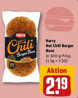REWE Harry Hot Chili Burger Buns Angebot