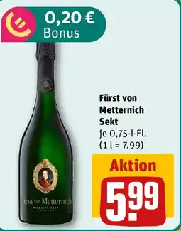 REWE Fürst von Metternich Sekt Angebot