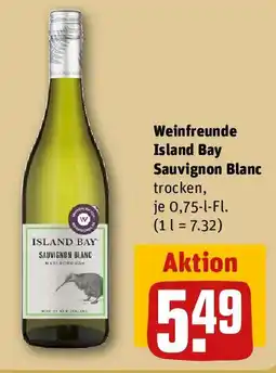 REWE Weinfreunde Island Bay Sauvignon Blanc Angebot