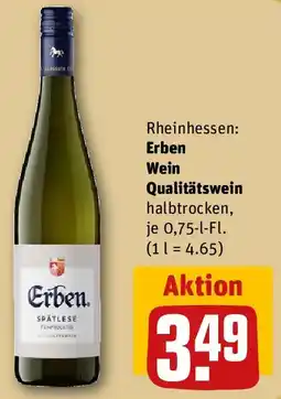 REWE Erben Wein Qualitätswein Angebot