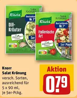 REWE Knorr Salat Krönung Angebot