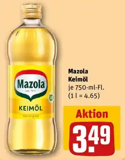 REWE Mazola Keimöl Angebot