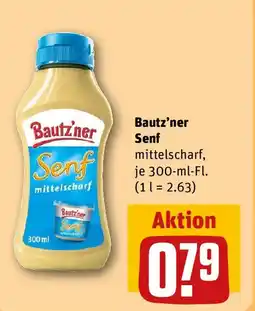 REWE Bautzner Senf Angebot