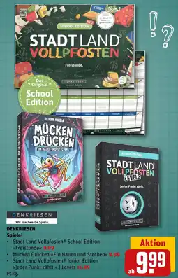 REWE Denkriesen spiele Angebot