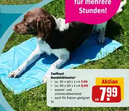 REWE Zoo Royal Hundekühlmatte Angebot