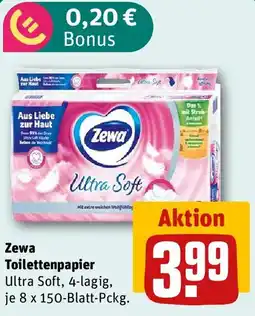 REWE Zewa Toilettenpapier Angebot