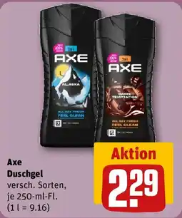 REWE Axe Duschgel Angebot