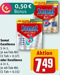 REWE Somat Excellence oder Excellence Angebot