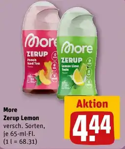 REWE More Zerup Lemon Angebot