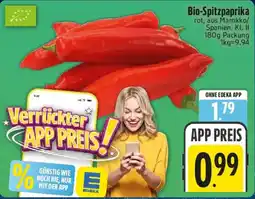 Edeka Bio-Spitzpaprika Angebot
