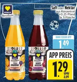 Edeka Saft oder Nektar Angebot