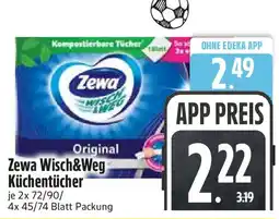 Edeka Zewa Wisch&Weg Küchentücher Angebot